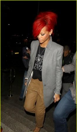 Риана (Rihanna) - уличный стиль (фото) пиджак