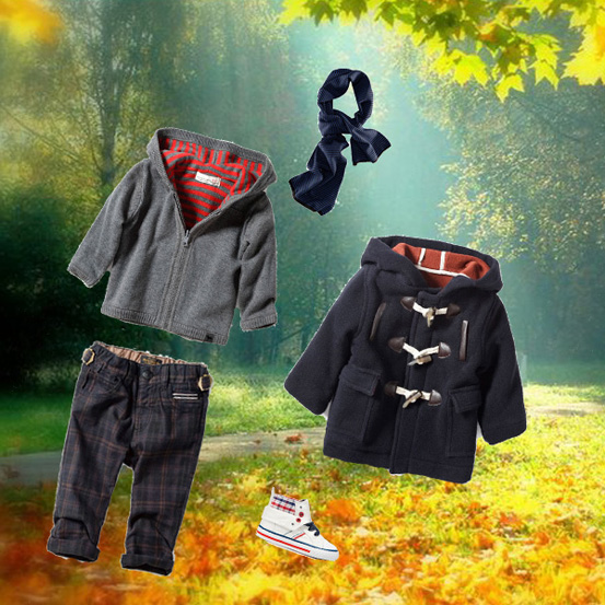Как одеться осенью мальчику