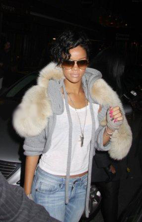 Риана (Rihanna) - уличный стиль (фото) осень